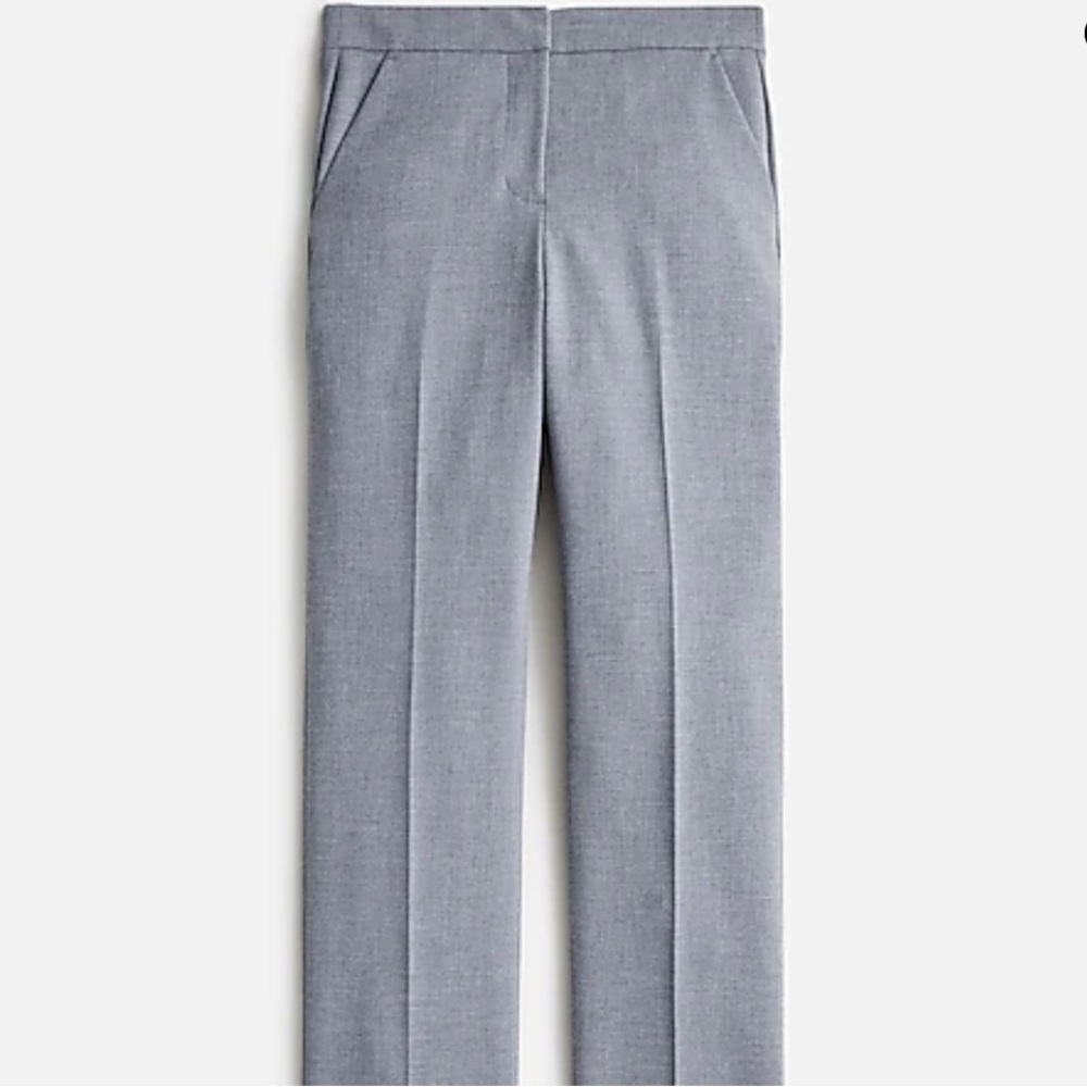 Jcrew “Kate” straight grey pants size 16. New with tags